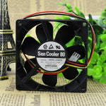 SANYO DC12V 0.13A 9A0812H409 80MM 8cm computer Server case Cooling fan with 3pin