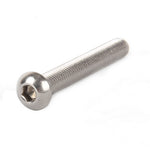 Stainless M4*5mm-80mm Button Head Socket Cap Screws Hex Drive Allen Bolts