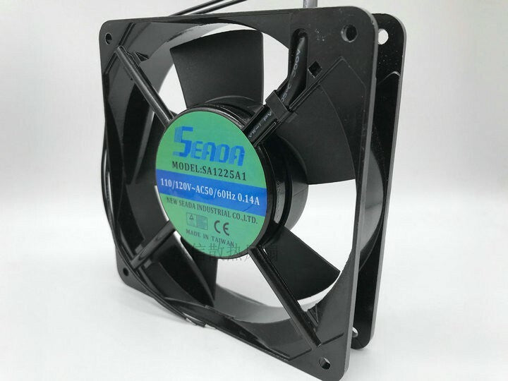 1PC SA1225A1 SeaDa Cooling Fan 110V/120V 0.14A 120mm 12CM Axial New