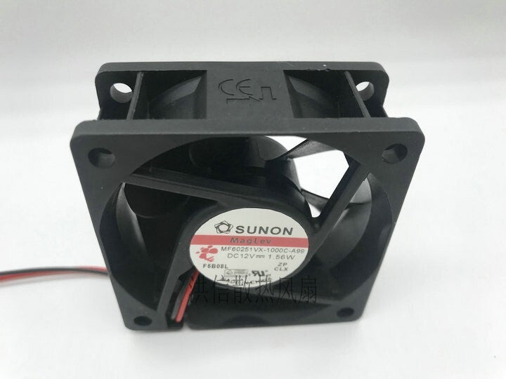 SUNON MF60251VX-1000C-A99 6025 12V 1.56W 60mm cooling fan