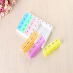 28 Grid Weekly pill organizer pill box holder Medicine Storage box