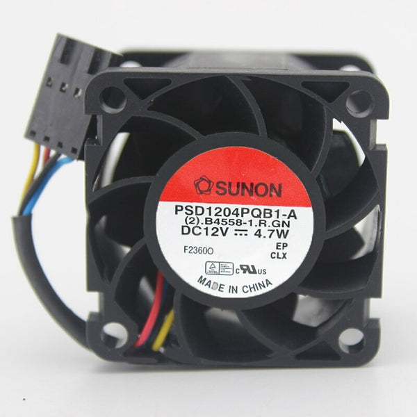 SUNON 4028 PSD1204PQB1-A DC 12V 4.7W 40*40*28mm 4 Line PWM Cooling Fan
