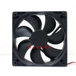 1PCS BJC12025-S DC12V 0.15A 12CM 2-Wire Inverter Cooling Fan