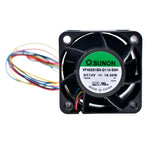 VF40281BX-Q110-S9H 40mm DC12V 18W 4pin cooling fan for 1U server power supply