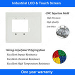 Plastic Case for 2711PC-K4M20D Front+Back Cover with Membrane Keypad