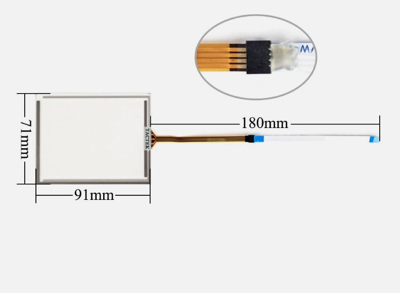 AMT 98234 Glass Digitizer Touch Screen Panel Replacement