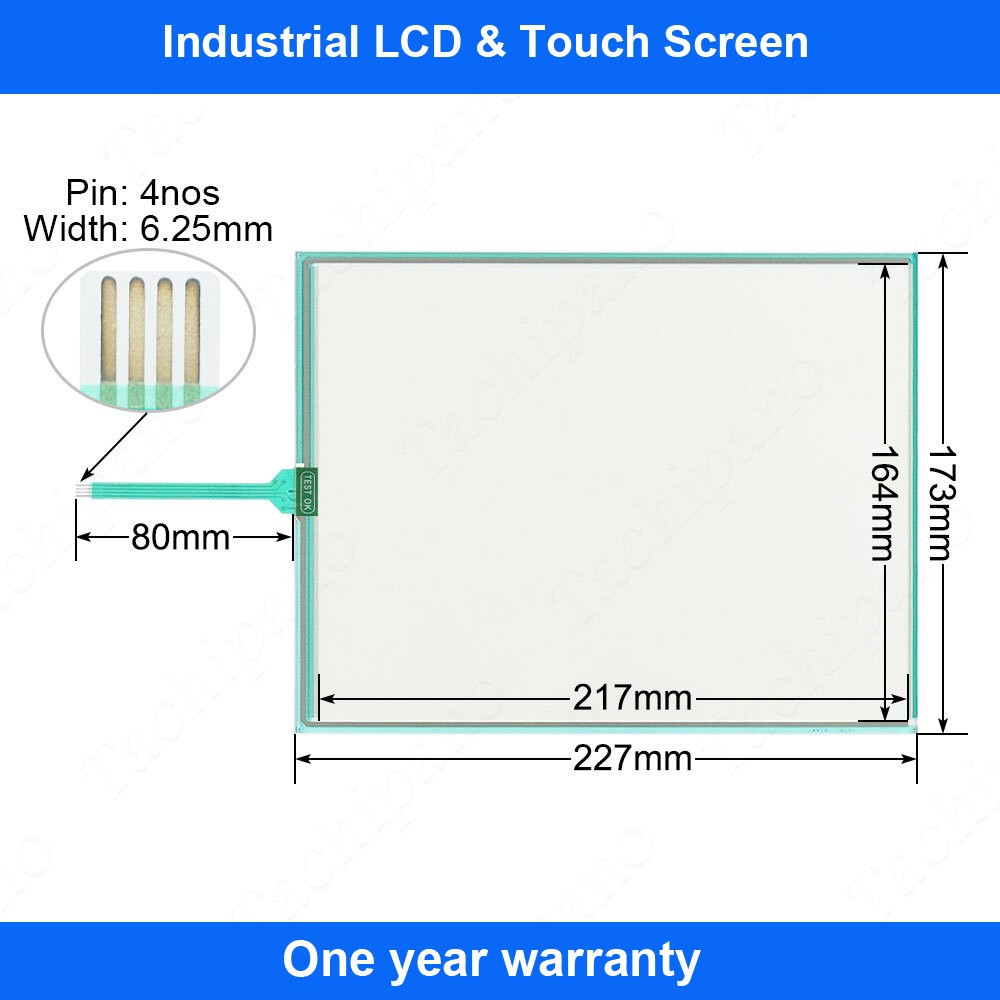 Original Touch Screen Glass for DMC AST104 AST-104 AST-104A AST-104A080A