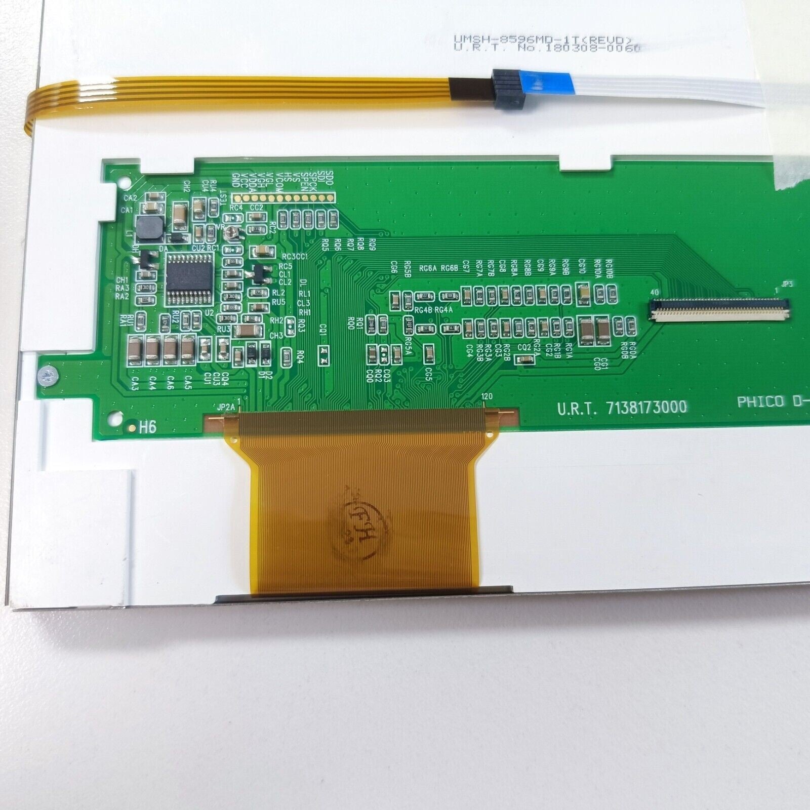UMSH-8596MD-7T U.R.T 7168596110 U.R.T 7138173000 LCD Display Screen+Touch Panel