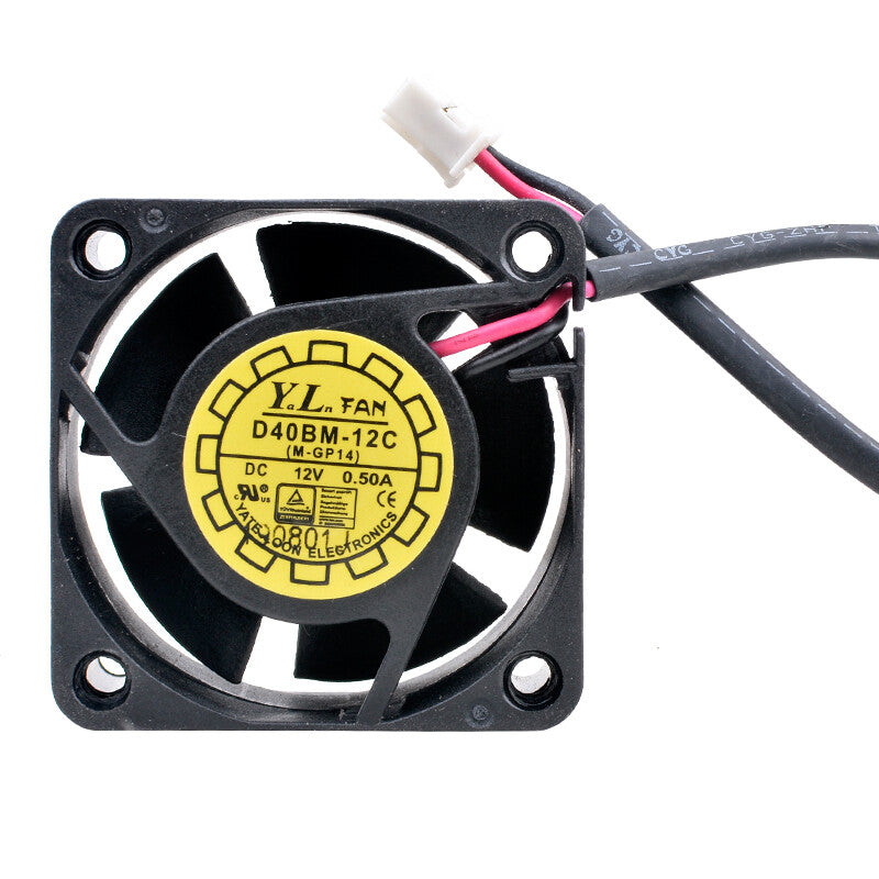 D40BM-12C 4cm 40mm fan 40x40x20mm DC12V 0.40A Double ball bearing Cooling fan