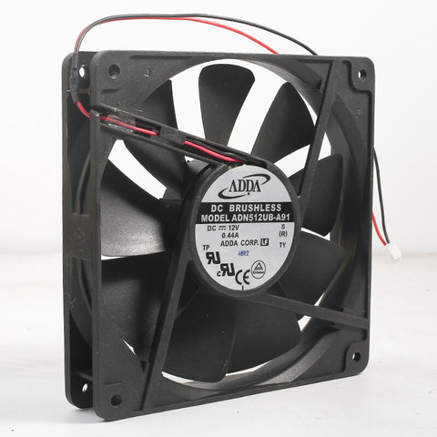 ADDA ADN512UB-A91 DC 12V 0.44A 13525 13.5cm bearing chassis cooling fan