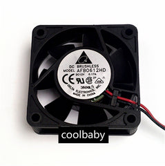 DELTA 6cm server fan double ball 6020 12V 0.17A AFB0612HD cooling fan