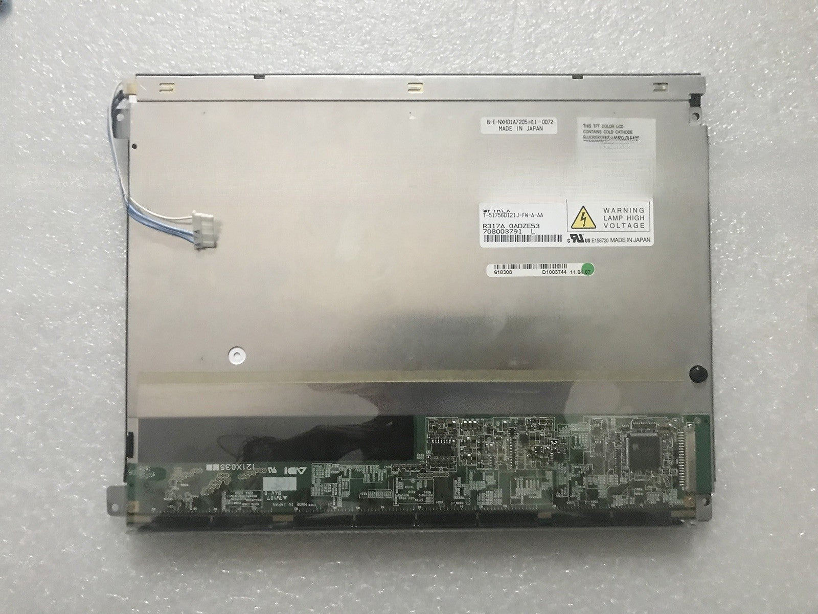 12.1" inch T-51756D121J-FW-A-AA LCD Screen For OPTREX LCD display panel 1024x768