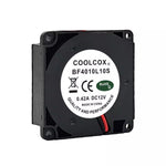 1PCS COOLCOX BF4010L10S 4010 DC12V 0.42A 4cm 2-wire cooling fan
