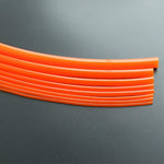 2mm-15mm Dia Orange Urethane Round Belting PU Transmission Belt Polyurethane 5M