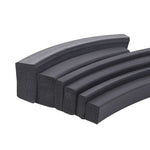 Cabinet Door Window Flat Rubber Foam Bar Seal Strip Foam Weatherstrip 1M 3.2FT