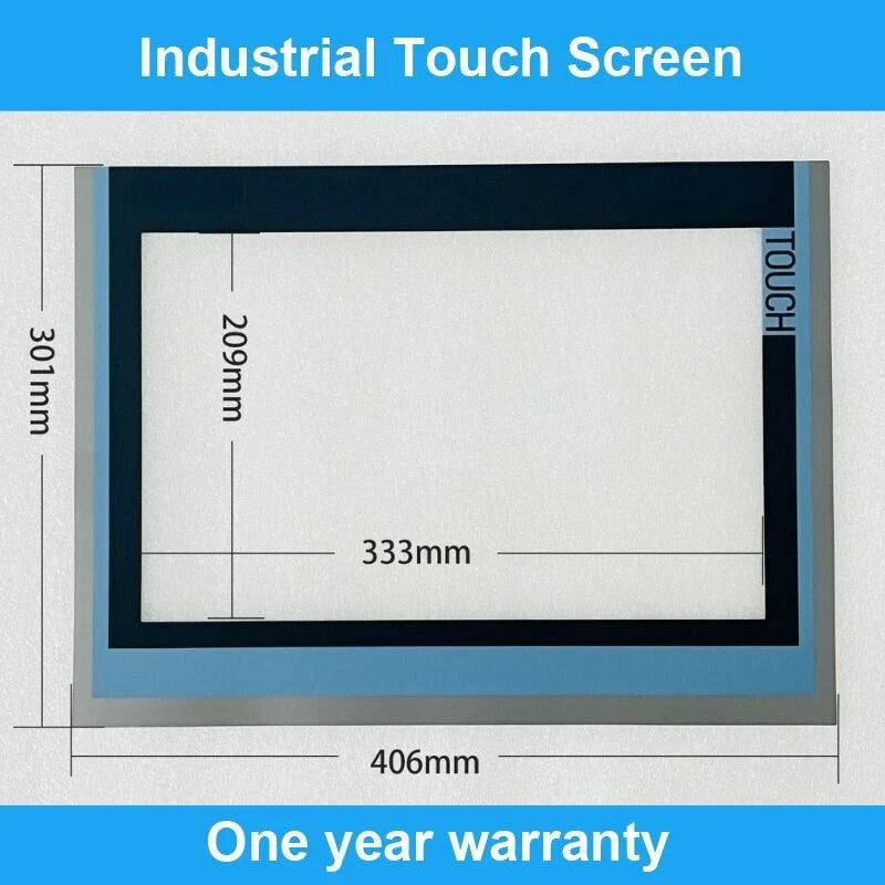Touch Screen Panel Glass AMT28259 91-28259-00B 1071.0122B +Overlay Film