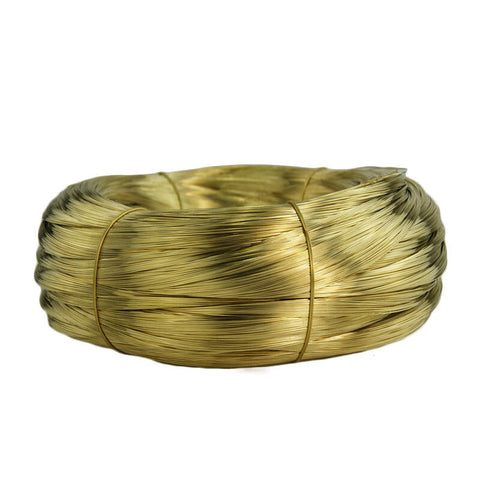 Brass Round Wire Bare Unplated Ø0.3mm -Ø5mm Diameter Jewelry Making / Wire Craft