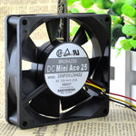 San Ace 109P0912H402 90X90X25mm DC 12V 0.21A 3 Pin Chassis Cooling Fan
