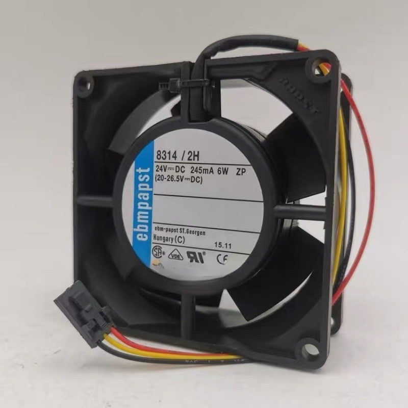 1PC for 8314/2H 24V 6W 80*80*32mm 3pin fan