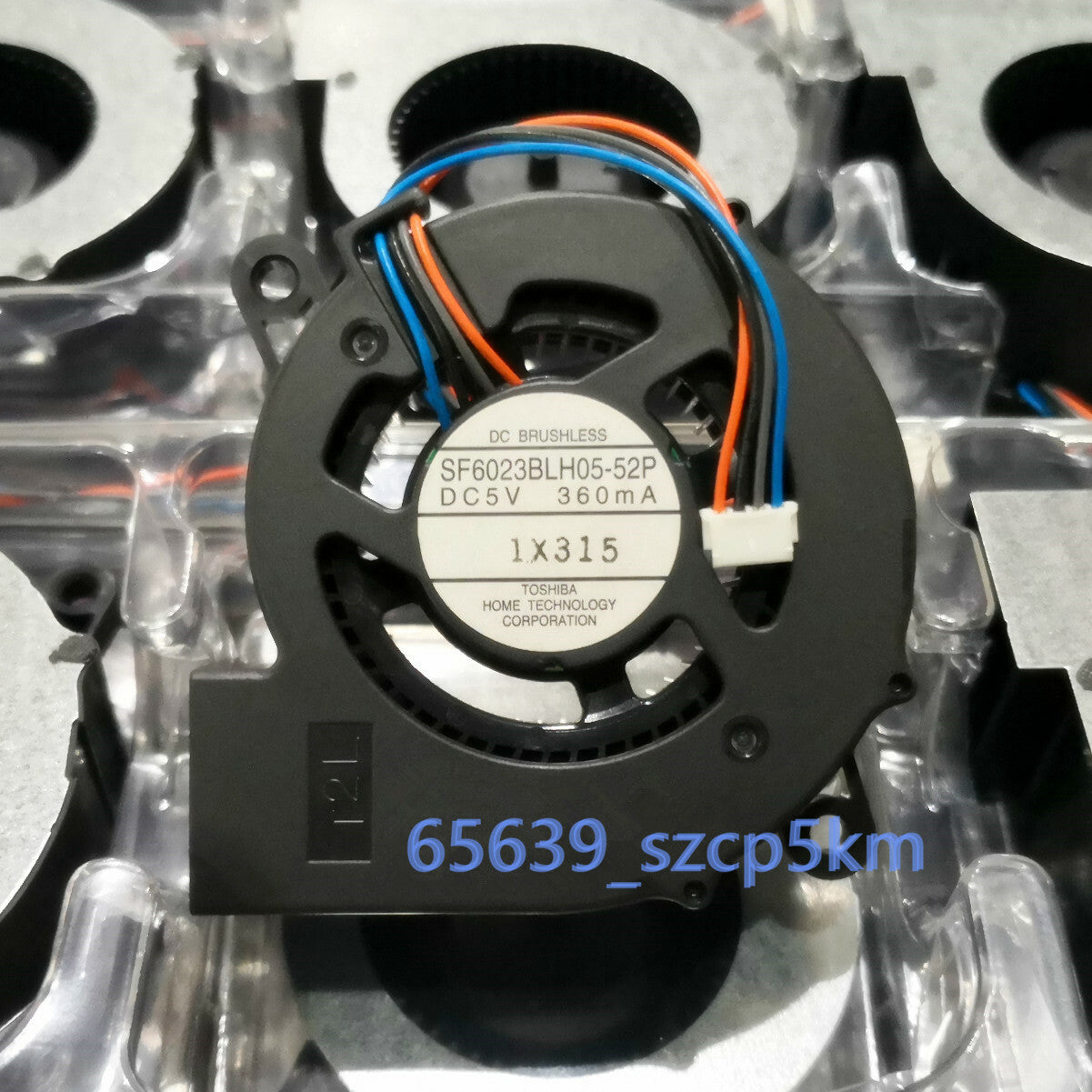 Toshiba SF6023BLH05-52P DC5V 360mA 4Pin For Projector Cooling Fan