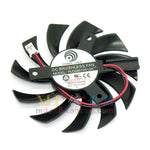 NEW Power Logic PLD08010S12H Server Frameless 75X75X10mm 2-wire 2-pin card fan