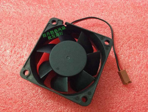 UTEC 6025 AT6025L-12H2B DC12V 160mA 60*60*25MM 4500RPM 2 wire dual ball fan