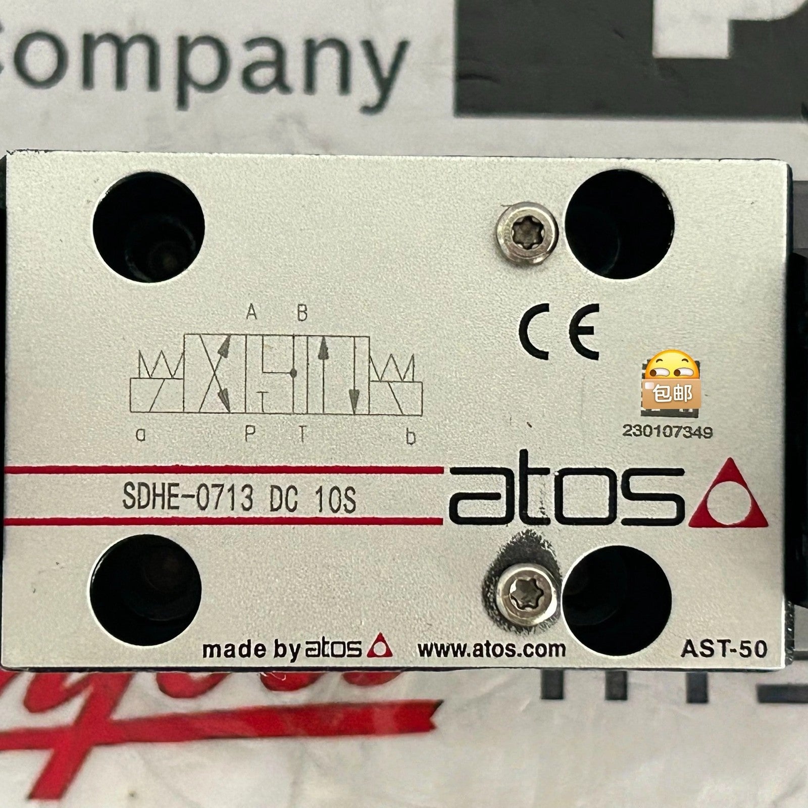 SDHE-0713 DC 1pc new ATOS SDHE-0713 DC 10S Electromagnetic directional valve