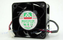 Original 4028 MGA4012XB-O28 12V 0.25A 40*40*28mm 4CM 2 wire cooling fan