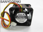 Original SANYO 109P0424F327 4028 24V 0.055A 3 wire server cooling fan