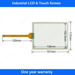 Touch Digitizer for FANUC A05B-2518-C202#EAW Teach Pendant Touch Screen Glass