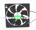 1PC HengLiXin HD1225S12M 12V 0.30A 2-wire cooling fan