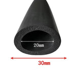 Waterproof Pipe EPDM Rubber Foam Sponge Seal Strip Round Dia.3mm 4mm 6mm-20mm