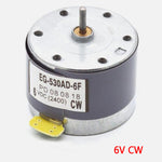 530 Motor DC 6V 9V 12V 2400RPM - EG-530AD-2B/2F Micro-motor CW/CCW For DIY Parts