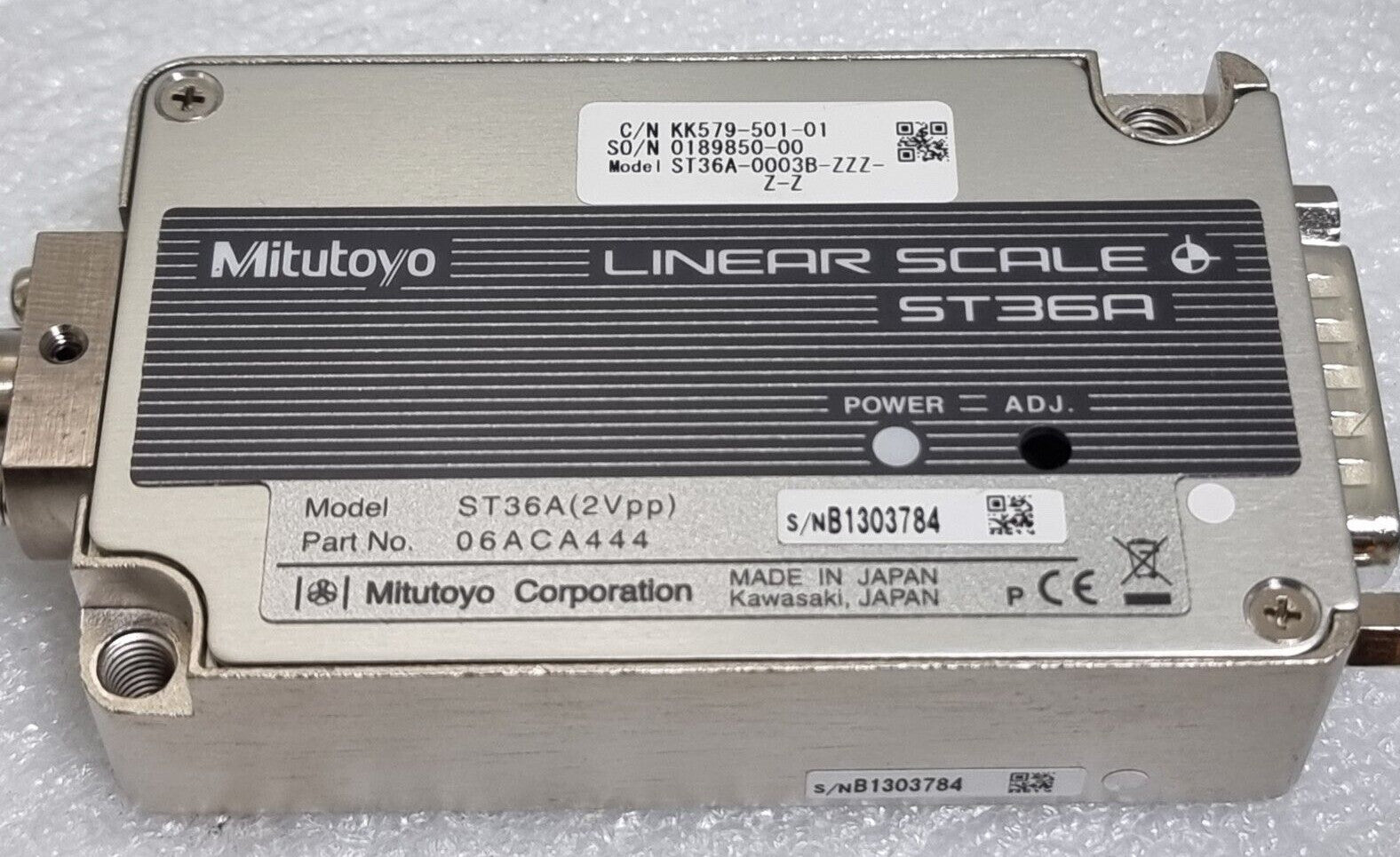 MITUTOYO ST36A LINEAR SCALE P/N 06ACA444 FedEx or DHL 1PCS