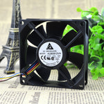 Delta AUB0812VH 80*80*25mm 12V 0.41A 4-pin pwm Cooling Fan