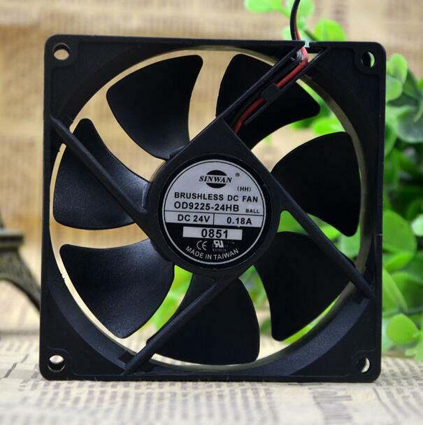 9CM 9225 24V 0.18A 2 line frequency converter cooling fan for OD9225-24HB
