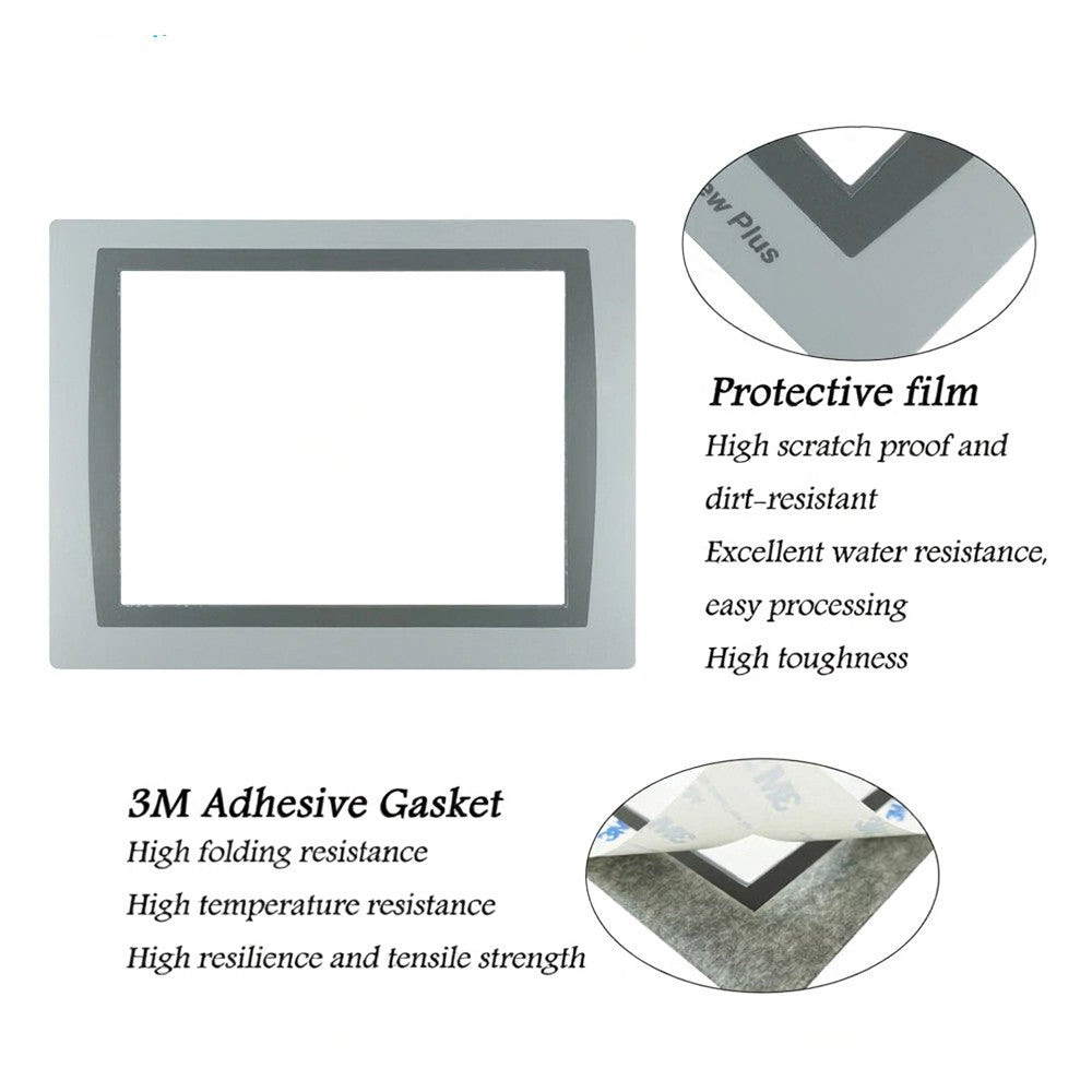 5pin Touch Screen for AB 2711P-T10C22D9P with Protective Film Touch Panel Glass