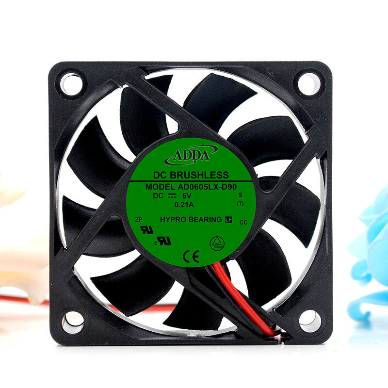 ADDA AD0605LX-D90 60*60*15mm 5 V 0.21A Server Square Cooling Fan