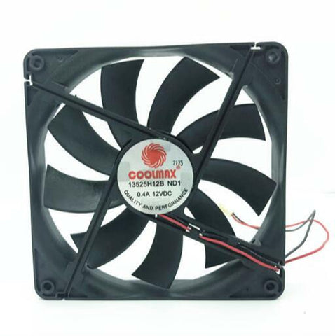 13525H12B 12V 13525 13.5CM 135 * 135 * 25MM 2-wire cooling fan