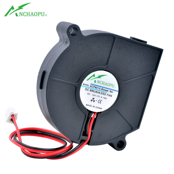 ACP6015 60mm DC12V 0.15A Turbo blower cooling fan for projector 3D printer