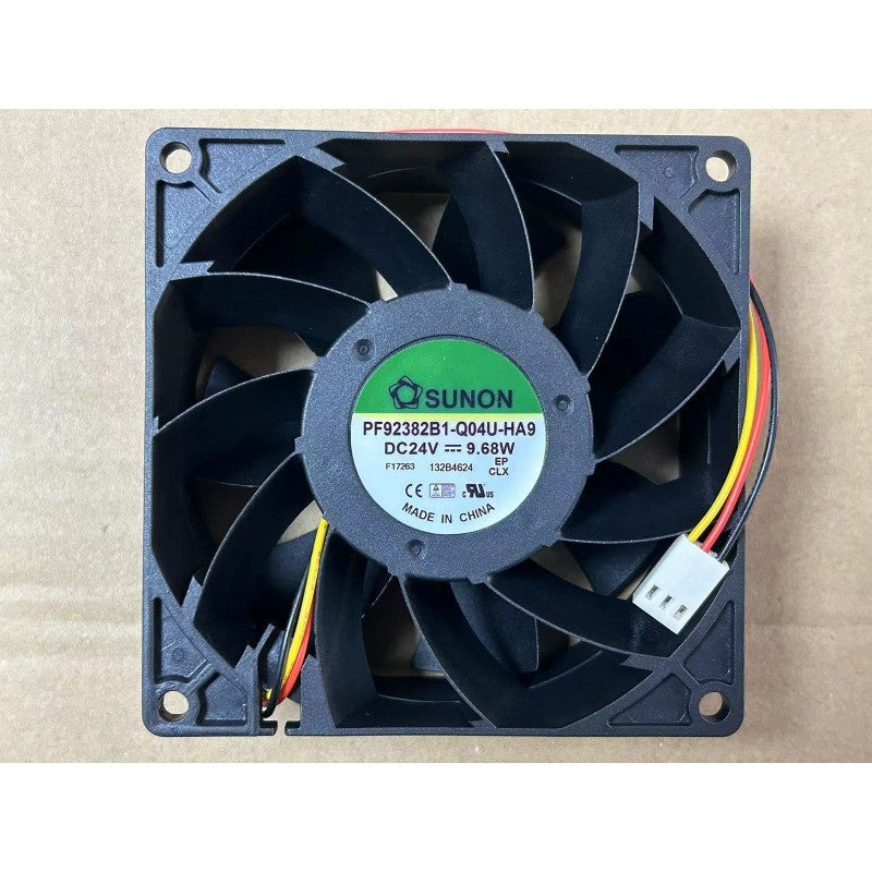 PF92382B1-Q04U-HA9 SUNON 24V 9.68W 9038 3-wire Inverter Fan