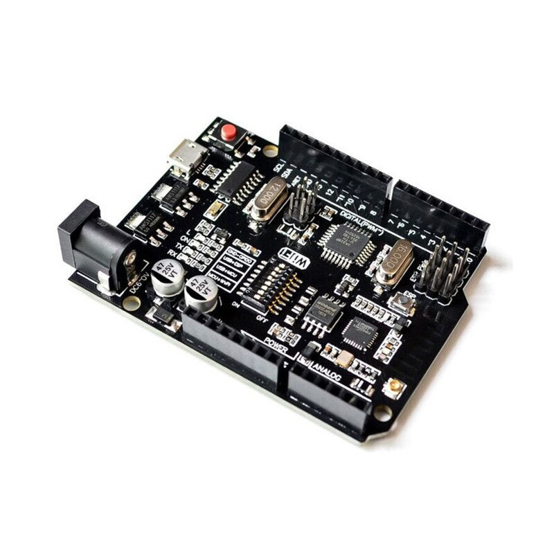 For UNO R3 + WiFi ATmega328P+ESP8266 (32Mb memory) USB-TTL CH340G