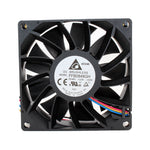 Delta FFB0848GH 8025 48V 0.23A 8CM 4-wire PMW double ball bearing fan