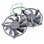 2Pcs/Lot PLA08015B12HH 12V 0.35A 85mm GTS250 450 graphics card cooling fan