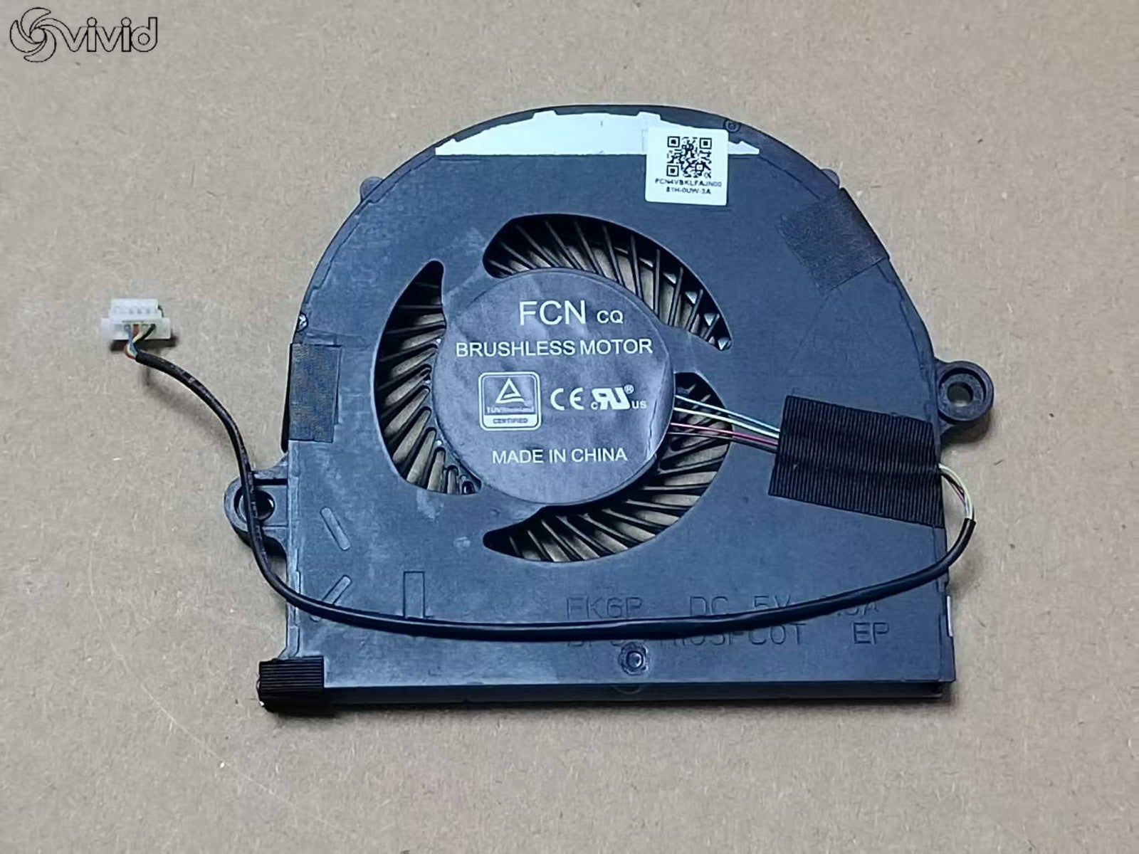 Asus ROG Strix GL503 GL503VD FX503VD CPU Fan DFS521212MP0T FCN4VBKLFAJN10 DC 5V