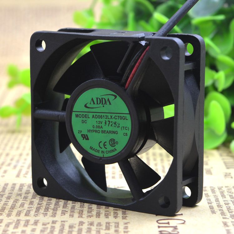 ADDA AD0612LX-C70GL 12V 0.08A 6020 60*60*20mm 2pin