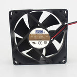AVC DA08025B24U 8025 24V 0.26A 80x80x25mm 8cm 2-lines inverter cooling fan