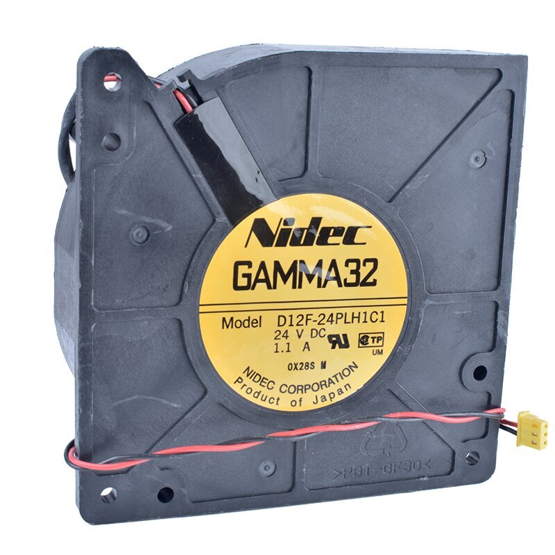 1PC NIDEC GAMMA32 D12F-24PLH1C1 24V 1.1A 12032 12CM blower cooling fan