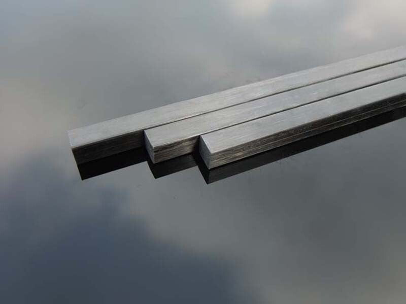 Carbon Fiber Square Bars 2x2mm TO 8x8mm CS Rods Fibre Strips For RC Airplane Toy