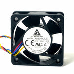 New Delta ASB0412LC 12V 0.06A 4CM 4015 4 wires case cooling fan